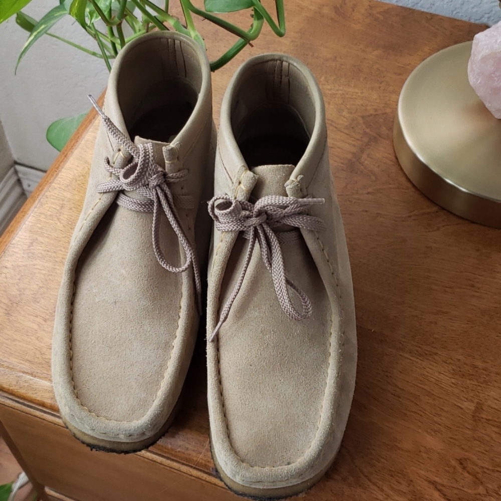 Clark's leather shoes